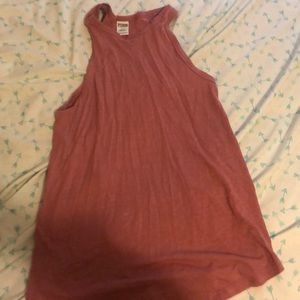 pink tank top